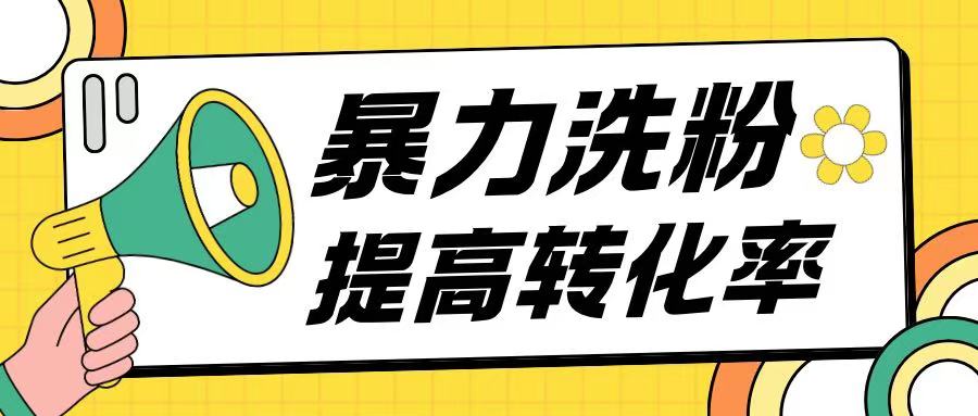 暴力养粉玩法15天轻松洗白创业粉高转化玩法-轻资本网