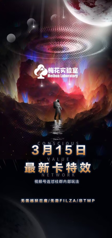 梅花实验室视频号连怼玩法-3月15日最新卡特效技术(无需越狱、巨魔、tmp)-轻资本网