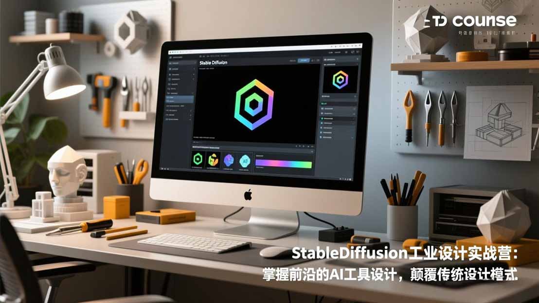 StableDiffusion工业设计实战营：掌握前沿的AI工具设计，颠覆传统设计模式-轻资本网