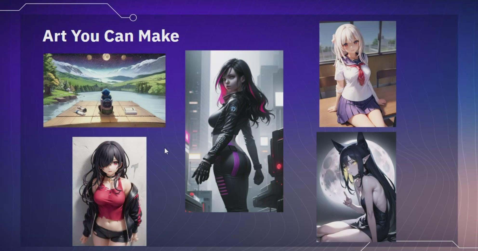 图片[2]-利用Stable Diffusion AI人工智能生成动漫艺术分步教程-14节课-中英字幕-轻资本网