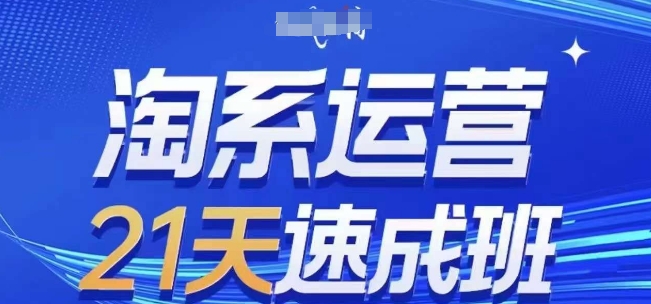 淘系运营21天速成班(更新25年10月)，0基础轻松搞定淘系运营，不做假把式-轻资本网