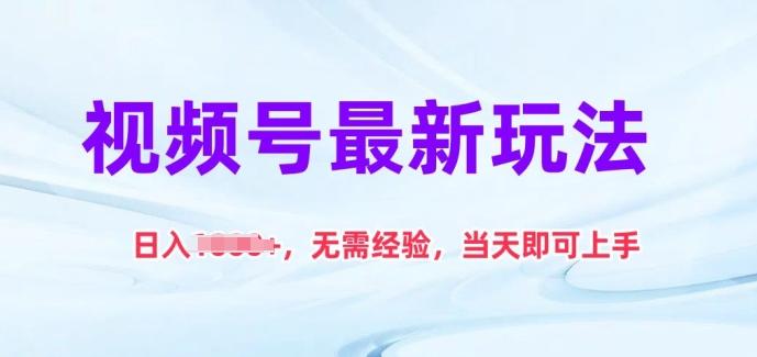 视频号最新玩法，日入1k+，无需经验，当天即可上手【揭秘】-轻资本网