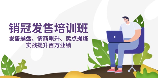 销冠 发售培训班：发售 操盘+情商 飙升+卖点 提炼，实战提升百万业绩-轻资本网