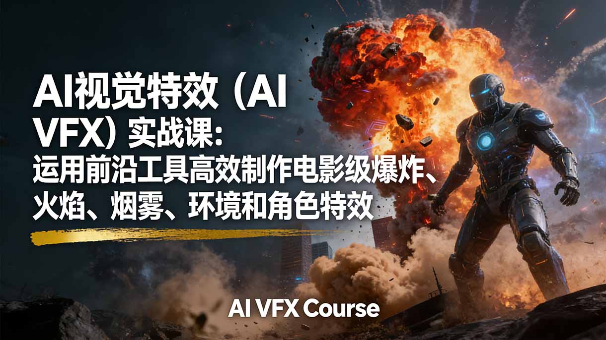 AI视觉特效(AI VFX-轻资本网