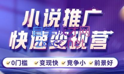 洲洲老师·小说推广快速变现营-轻资本网