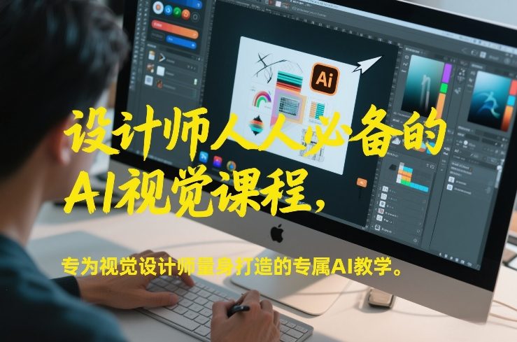 设计师人人必备的AI视觉课程，专为视觉设计师量身打造的专属AI教学-轻资本网