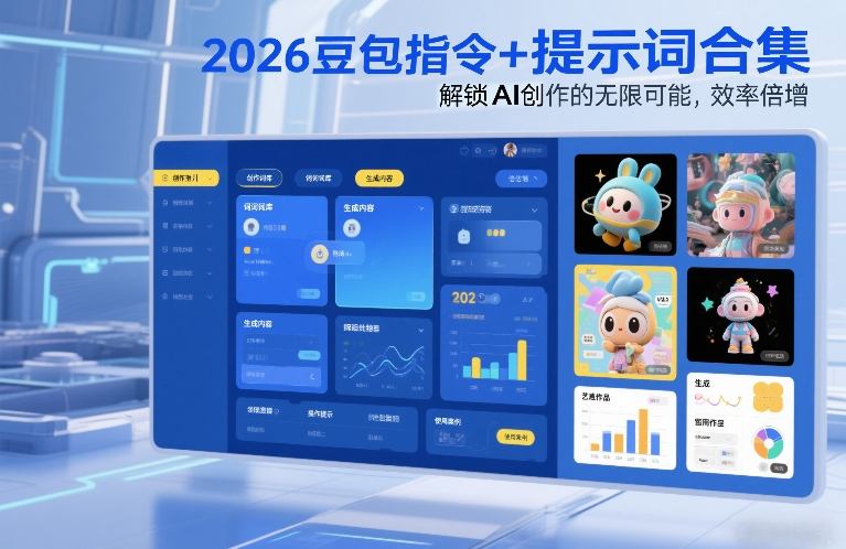 2026豆包指令+提示词合集，解锁AI创作的无限可能，效率倍增-轻资本网