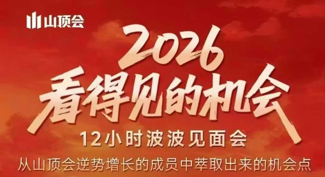 2026看得见的机会，剖析十几个实战案例，可直接抄作业，再优化迭代，内容超全，干货满满-轻资本网