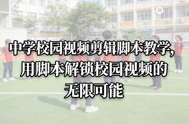中学校园视频剪辑脚本教学，用脚本解锁校园视频的无限可能-轻资本网