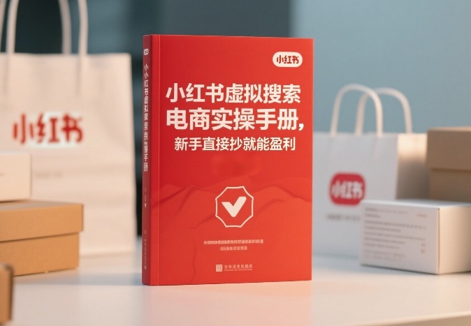 小红书​⁠‬​​⁠​‌​‬​⁠​‬‍‍‌​​​‬‌‍⁠​​​‌​⁠⁠​‬​​‬​​​​‌​‍虚拟搜索电商实操手册，新手直接抄就能盈利-轻资本网