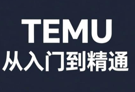 跨境麦冬·TEMU从入门到精通-轻资本网