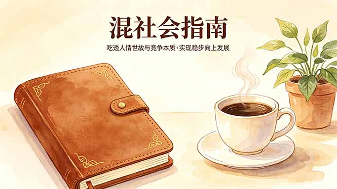 付费文章：混社会指南，吃透人情世故与竞争本质，实现稳步向上发展-轻资本网