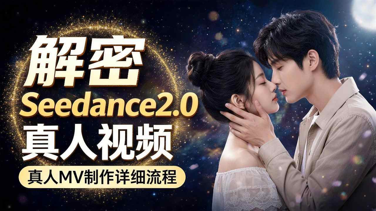 Seedance 2.0解密教程：零基础制作真人MV全流程-轻资本网