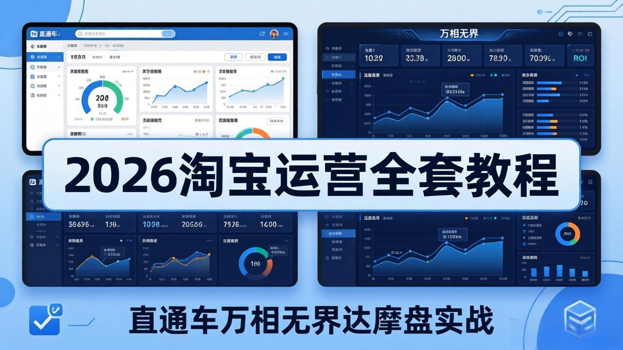 2026淘宝运营全套教程(更新5月3日-轻资本网