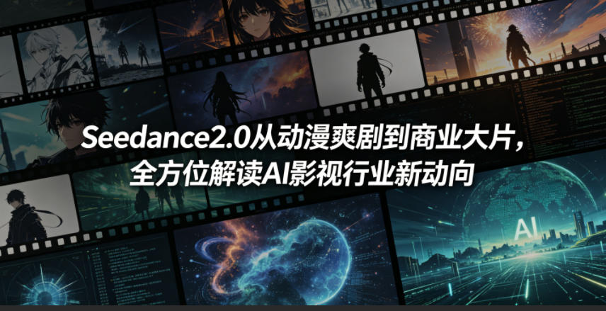 Seedance2.0从动漫爽剧到商业大片，全方位解读AI影视行业新动向-轻资本网