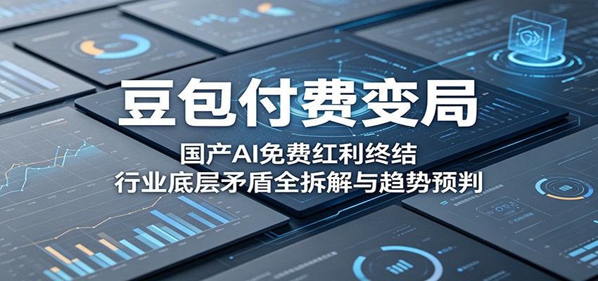 豆包付费变局：国产AI免费红利终结，行业底层矛盾全拆解与趋势预判-轻资本网