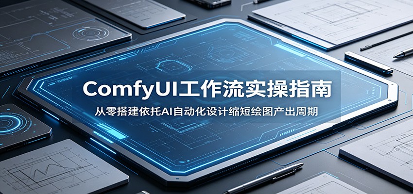 ComfyUI 工作流实操指南：从零搭建依托AI自动化设计缩短绘图产出周期-轻资本网