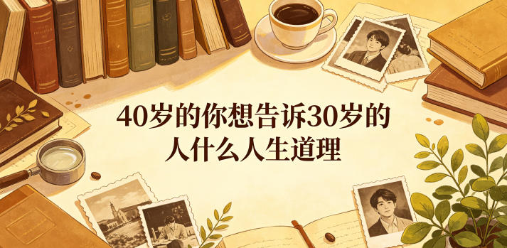 公众号付费文章：40岁的你想告诉30岁的人什么人生道理？-轻资本网