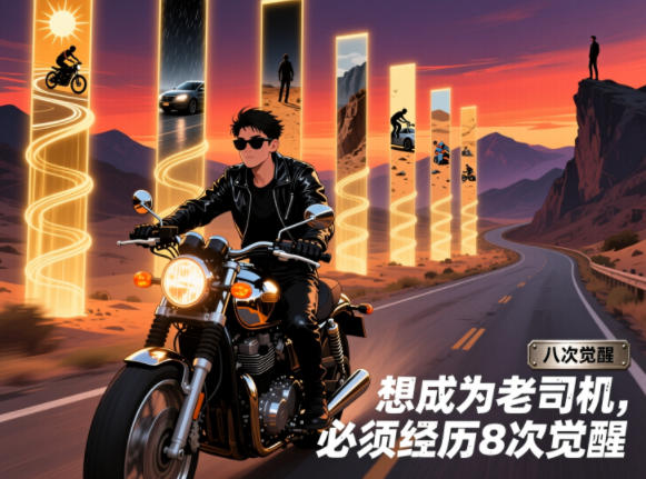 付费文章：想成为老司机，必须经历8次觉醒-轻资本网