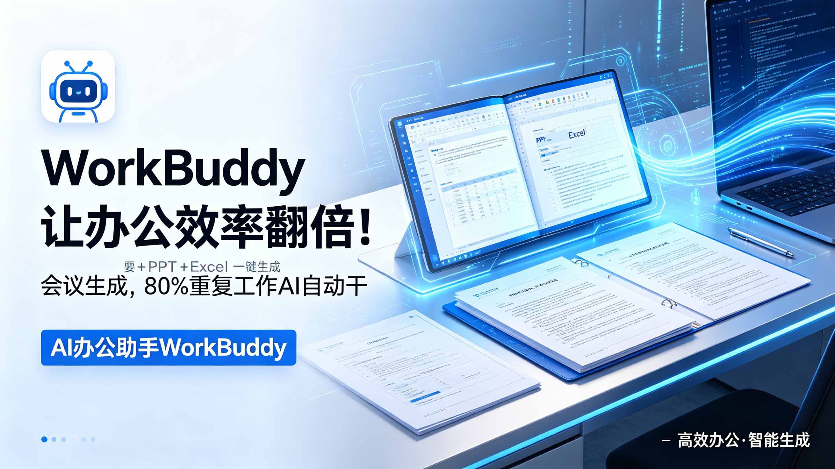 WorkBuddy让办公效率翻倍！会议纪要+PPT+Excel一键生成，80%重复工作AI自动干-轻资本网
