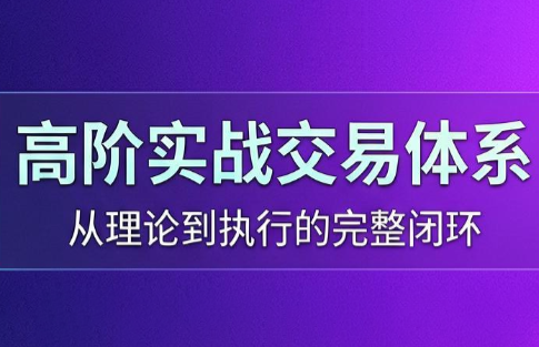 高老师·高阶实战交易体系(更新6月)-轻资本网