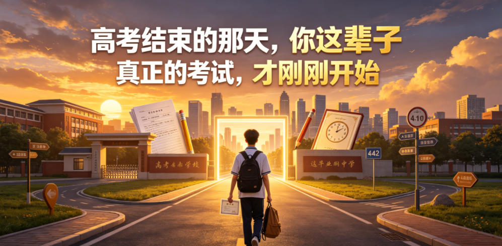付费文章：高考结束的那天，你这辈子真正的考试，才刚刚开始-轻资本网