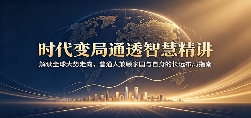 时代变局通透智慧精讲：解读全球大势走向，普通人兼顾家国与自身的长远布局指南-轻资本网