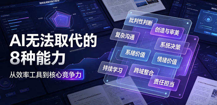 付费文章：AI无法取代的8种能力-轻资本网