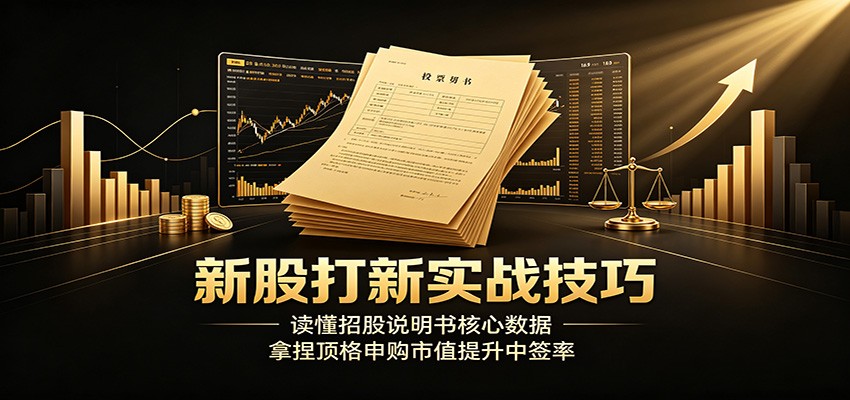 新股打新实战技巧:读懂招股说明书核心数据,拿捏顶格申购市值提升中签率-轻资本网