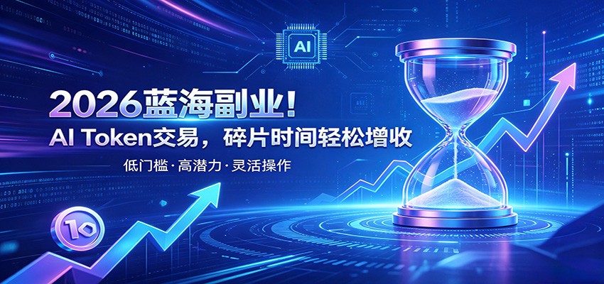 AI Token算力赛道！普通人可入局的数字副业，零门槛快速起步-轻资本网