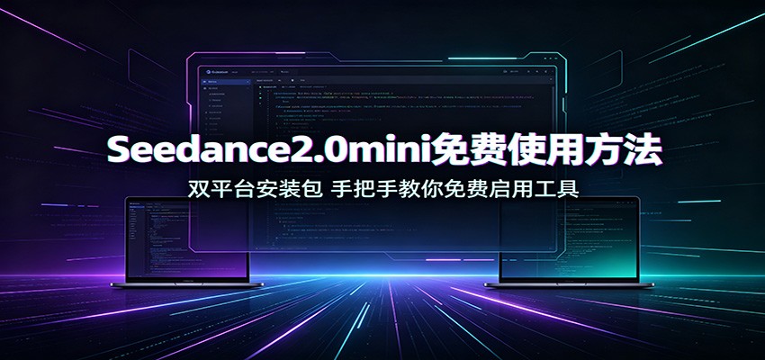 Seedance2.0mini免费使用方法：双平台安装包，手把手教你免费启用工具-轻资本网