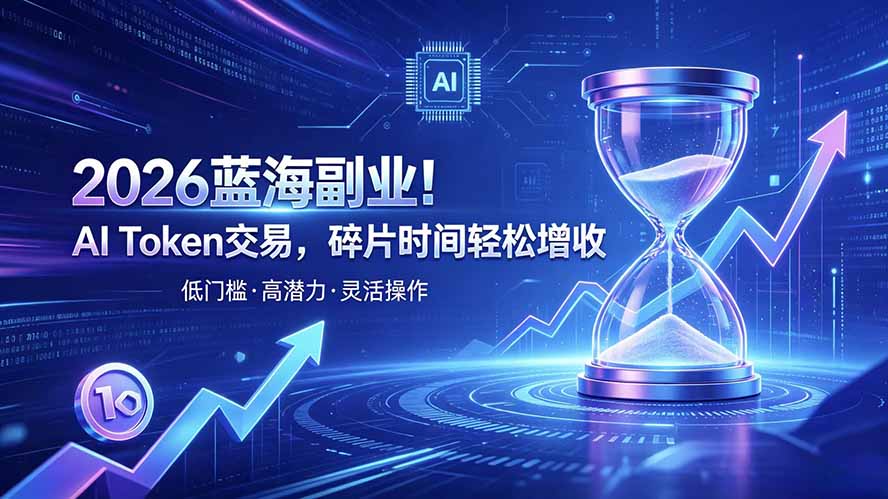 AI Token算力赛道！普通人可入局的数字副业-轻资本网