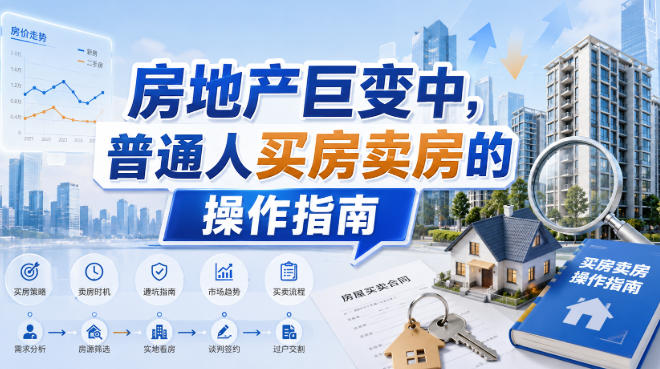 付费文章：房地产巨变中，普通人买房卖房的操作指南【上篇+下篇】-轻资本网