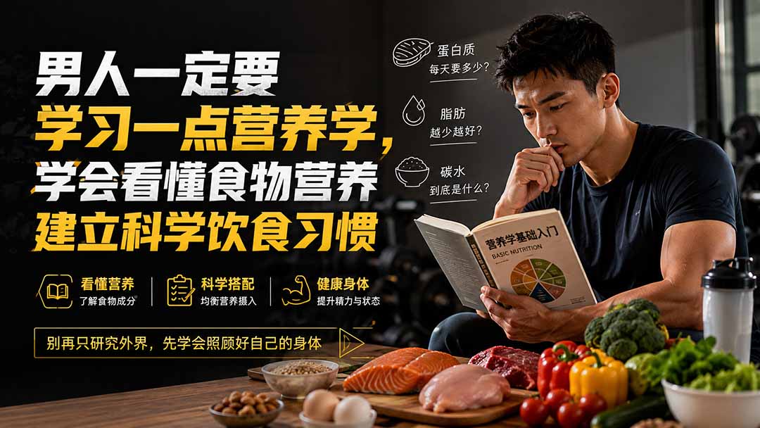 付费文章：男人一定要学习一点营养学，学会看懂食物营养建立科学饮食习惯-轻资本网