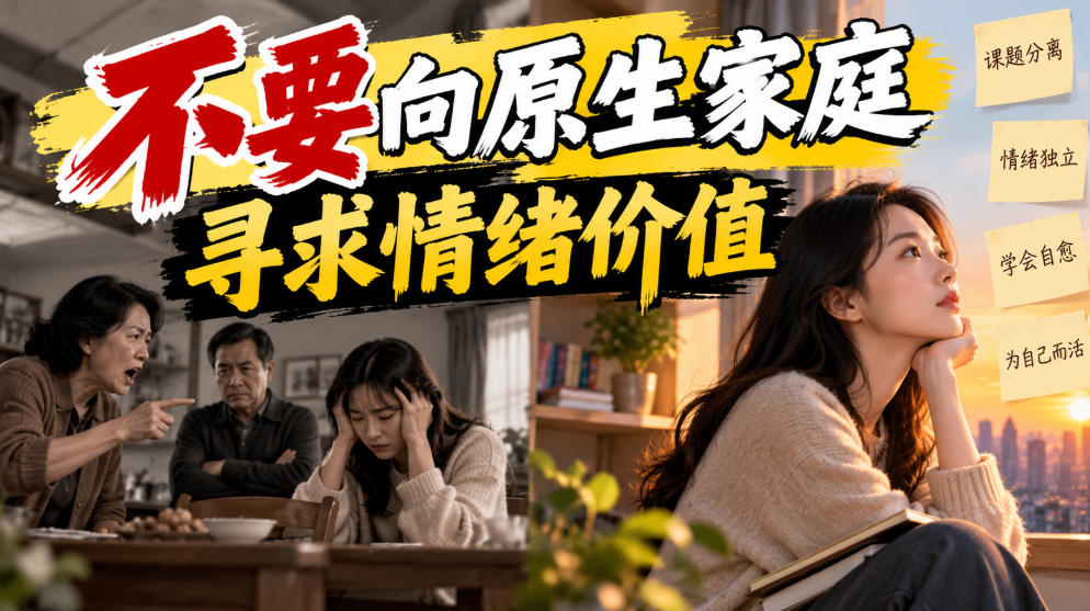 某公众号付费文章：不要向原生家庭寻求情绪价值-轻资本网