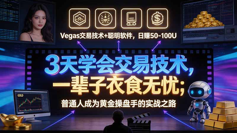3 天学会 顺势而为交易系统，趋势看得懂、下单有依据：软件自动帮你盯盘，新手也能稳定复利-轻资本网