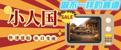 DeepSeek+绘图+视频制作小人国微观视频，小白轻轻松松上手，条条爆款，条条变现，单日就能收益-轻资本网