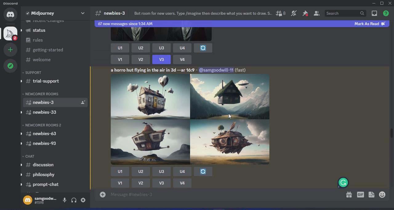 图片[3]-Midjourney AI：从零基础到高级版的大师班教程-34节课-中英字幕-轻资本网