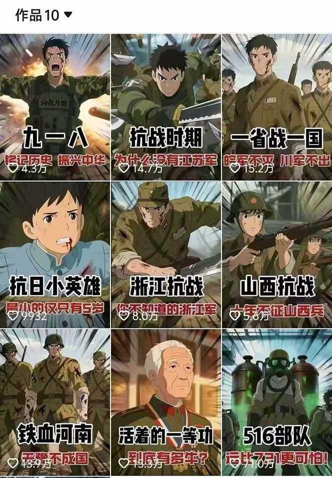 图片[2]-动漫历史类视频制作全流程，学文案撰写、分镜提示词，掌握动漫图生成+抠图配音剪辑-轻资本网