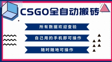 CSGO全自动搬砖，年底钱回家好项目，当天可拿到结果，新手小白轻松月入1W+【揭秘】-轻资本网
