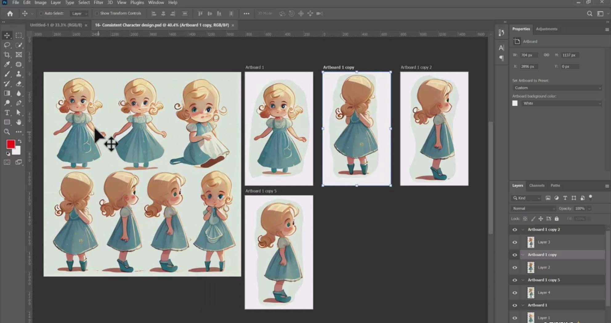 图片[7]-掌握 MidJourney V5 AI + ChatGPT创建一致的角色设计图像-22节课-中英字幕-轻资本网