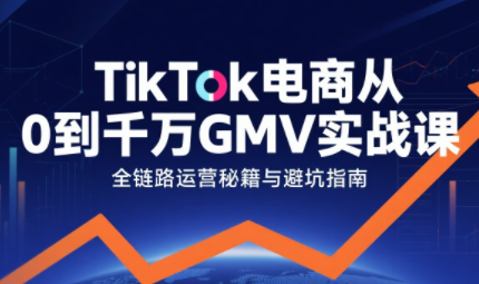 三千老师·TikTok电商从0到千万GMV实战课-轻资本网