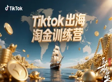 Tiktok出海淘金训练营，跨境电商TK实战变现-轻资本网