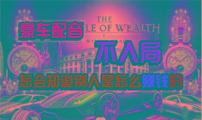 炫富神器，简单无脑粘贴复制，闷声发财，当天见收益，无上限封顶-轻资本网