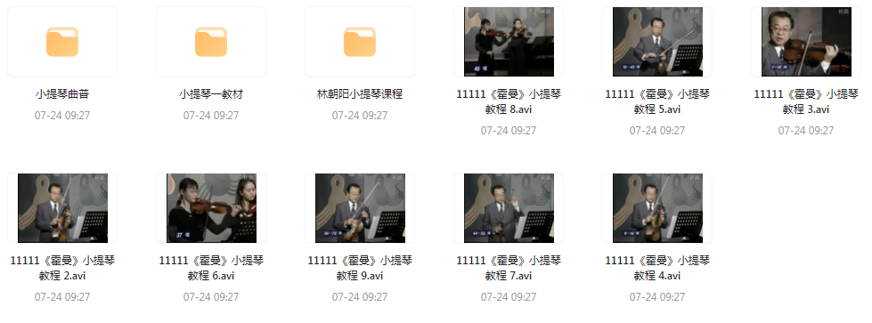 霍曼小提琴教学视频-轻资本网