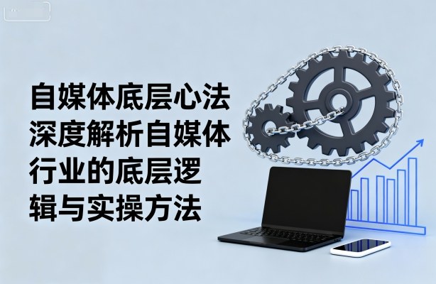 自媒体底层心法，深度解析自媒体行业的底层逻辑与实操方法-轻资本网