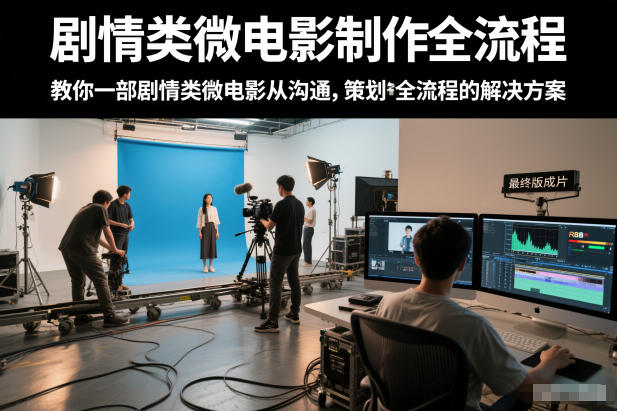 剧情类微电影制作全流程，教你一部剧情类微电影从沟通，策划到拍摄制作全流程的解决方案-轻资本网