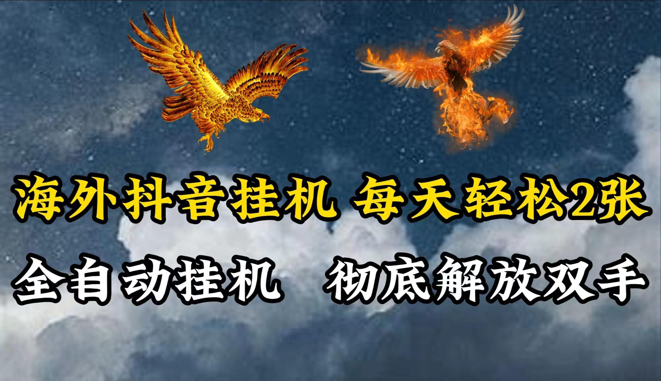 海外抖音挂机，每天轻松2张，全自动挂机，彻底解放双手！-轻资本网