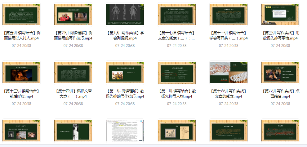 阅读理解及写作技法-轻资本网