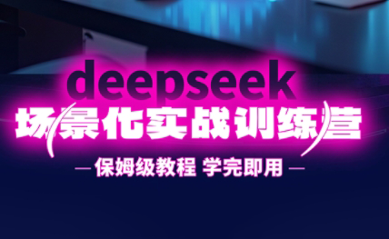 一舟老师·deepseek场景化实战训练营-轻资本网